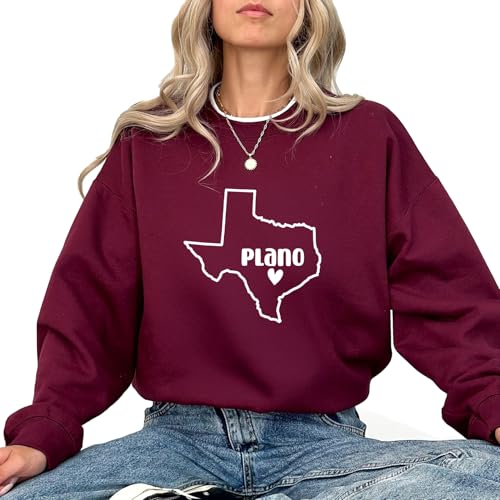Customizable Texas Sweatshirt and Shirts, Personalized Texas States T-Shirts for Men and Women, for Texas Lovers4