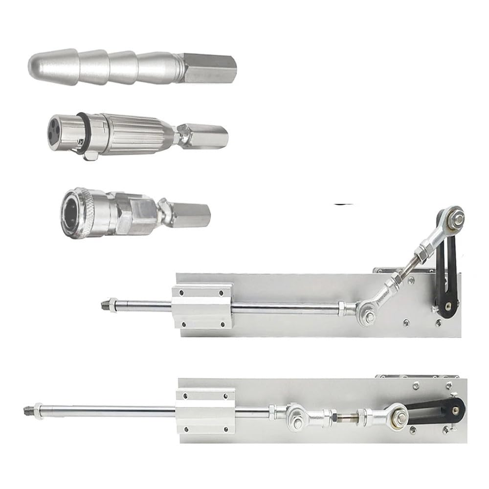 Actuador Lineal BRICOLAJE 120RPM con Motor y Engranajes Metálicos Resistentes