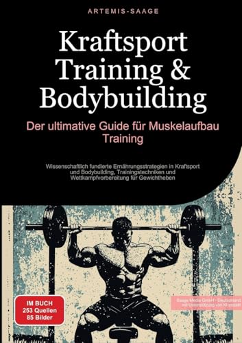 Kraftsport Training & Bodybuilding: Der ultimative Guide für Muskelaufbau Training: Wissenschaftlich fundierte Ernährungsstrategien in Kraftsport und ... für Gewichtheben (Kraftsport (DE))