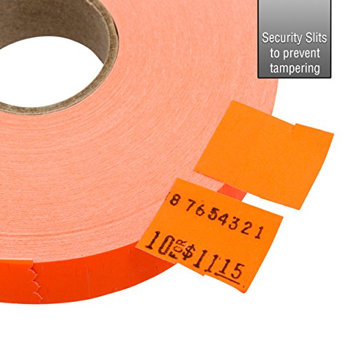 Flou. Red Pricing Labels For Monarch 1115 Price Gun - 10 Rolls, 15,000 Price Marking Labels #TOP2