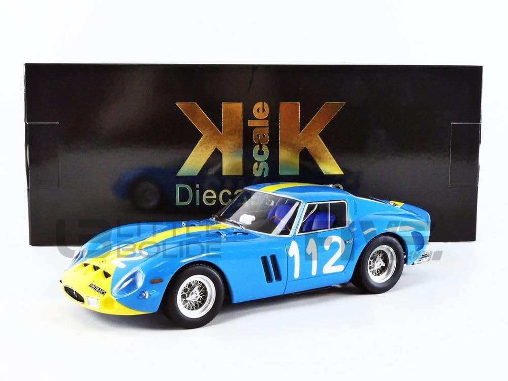 Kk Scale Models- Miniatura da Collezione, Blue/Yellow, 180733BL