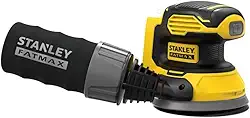 Stanley Lixadeira Roto Orbital, Ferramenta à Bateria Íon de Lítio, Não Acompanha Bateria e Carregador, Modelo SCS220, 20V
