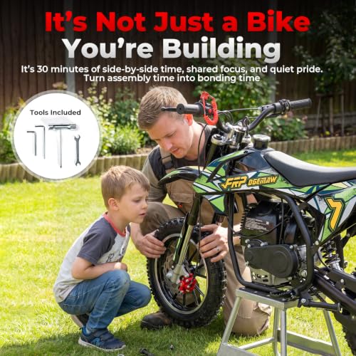 Image of FX40 Gas Dirt Bike for Teens 40cc 4-Stroke Dual Disc Brake Off Road