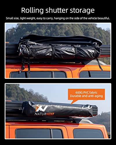 Bamacar Naturnest Shower Tent With Roof And Floor Mat, Overland Shower Awning, Bathroom Tent For Suv Car Camping Shower Tent, Portable Shower Tent Toilet Camping Privacy Shelters, Car Side Shower Room #TOP5