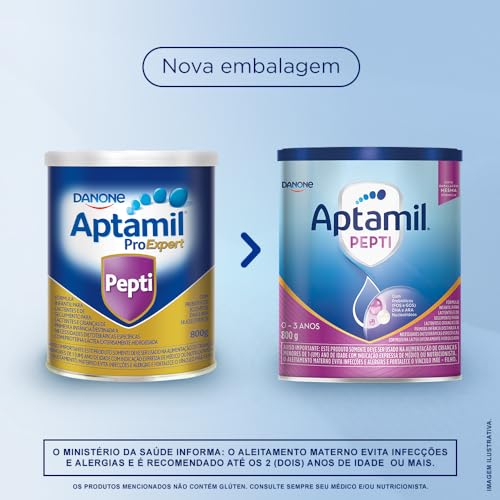 Fórmula Infantil: Aptamil Pepti 800g - 0-3 anos