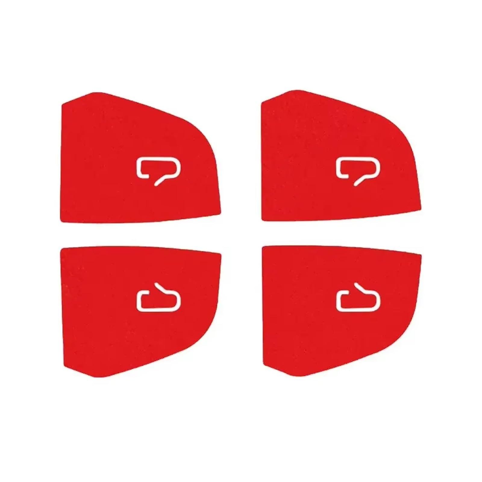 car Switch Stickers Compatible with Tesla for Y for Highland 2025 Door Switch Thin Modeling Patch Sticker Automobiles Interior Accessories