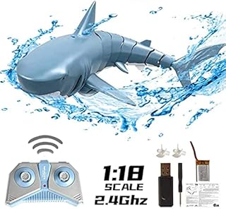 OBEST 多機能ロボットサメ RC サメ サメ おもちゃ 電動おもちゃ 2.4G USB充電 防水設計 遠隔操作 夏対策 プレゼント