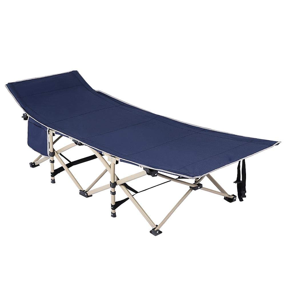 Buy Portable Folding Camping Bed, Heavy Duty Outdoor Travel Bed Sturdy Leisure Camp Bed ing Cot