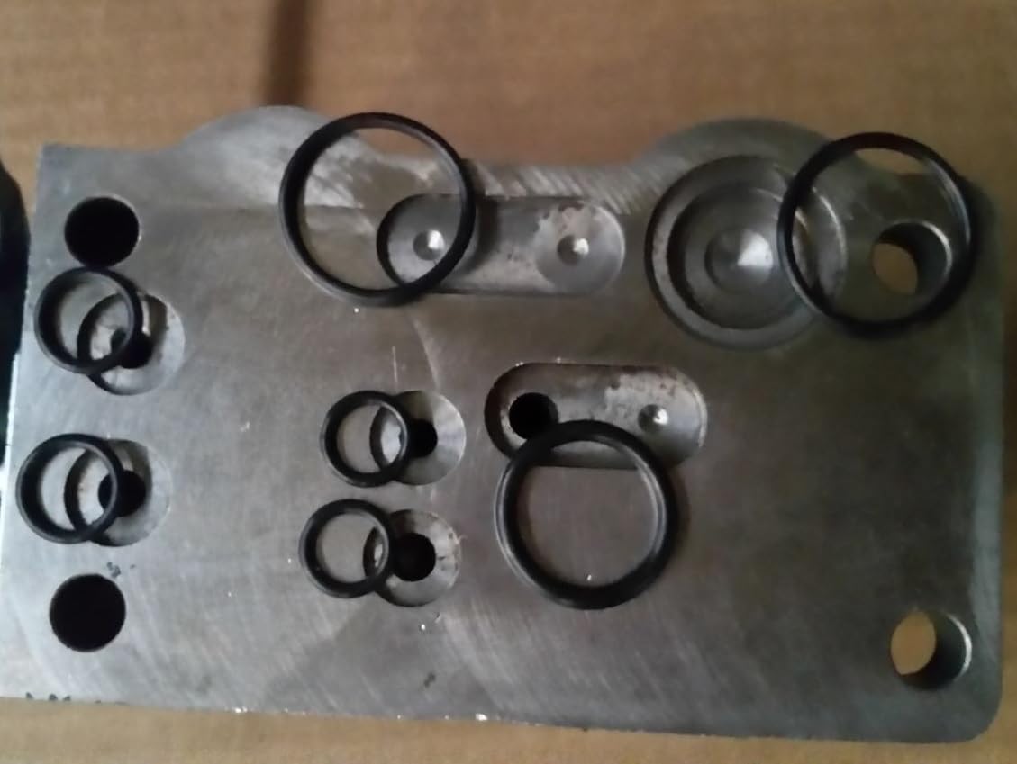 Spare Parts Holland Hydraulik Zusatzsteuergerät Set Kit für Ford Traktor 2000 3000 4000 – Einfaches Steuergerät Komplettsatz mit Schläuchen