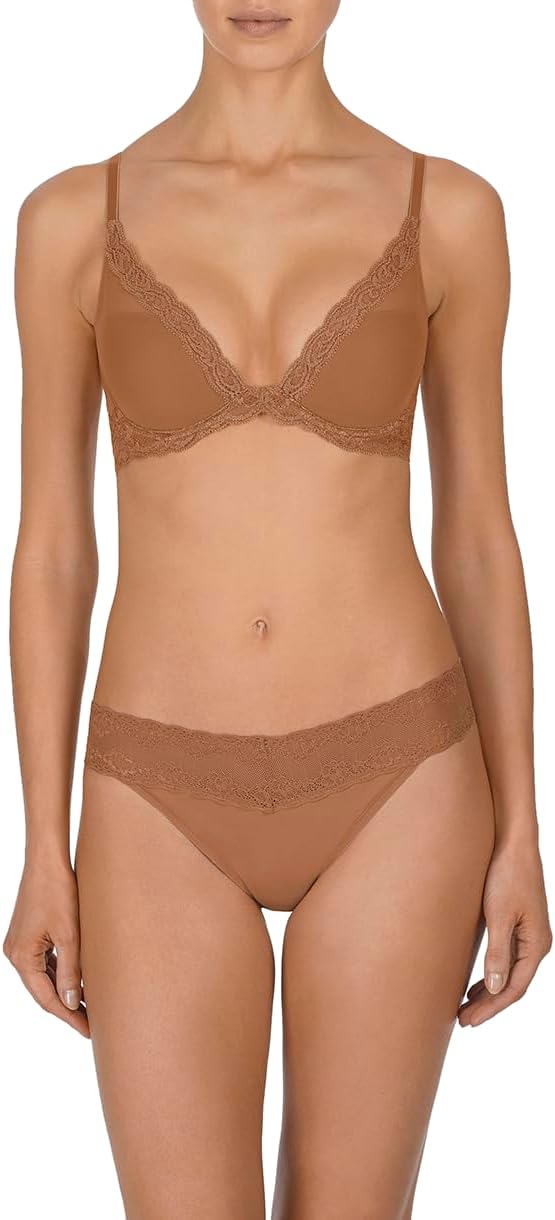 Natori Women Feathers Lace Plunge T-Shirt Bra - Image 2