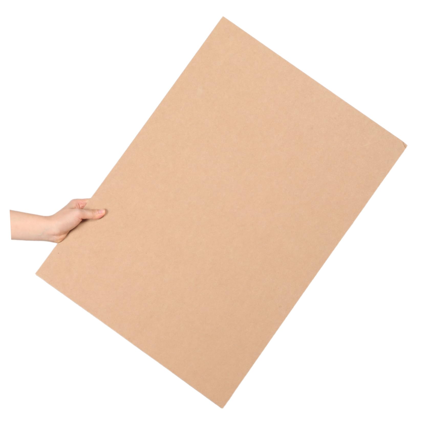 Papier Kraft Cartonné Marron 3 Feuilles 2, 5mm, 440 G/m²