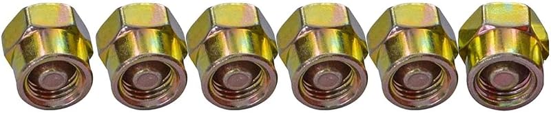 Tampão de bloqueio para injetor diesel Common Rail Mysttoo M12 x 1,5 – Kit com 6 unidades
