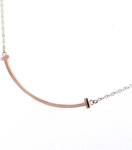 Amazon ティファニー Tiffany Co Tスマイルペンダント ミニ ローズゴールド ネックレス 2 8g 750 レディース 中古 ネックレス 通販 Amazon ティファニー Tiffany Co Tスマイルペンダント ミニ ローズゴールド ネックレス 2 8g 750 レディース 中古 ネックレス 通販