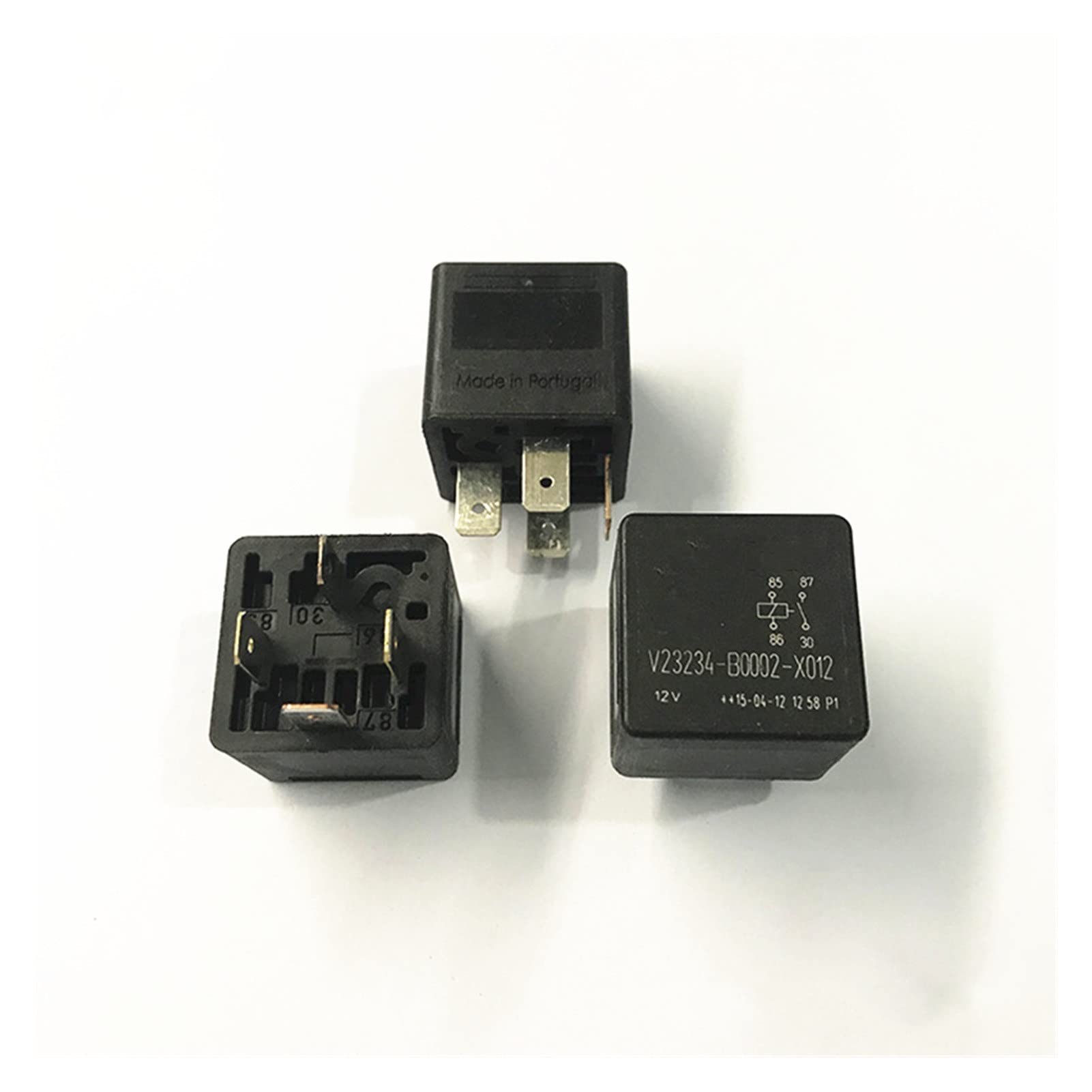 Relais Automobile 4 Broches ICOBES 12V V23234-B0002-X012 haute durabilité pour moteur
