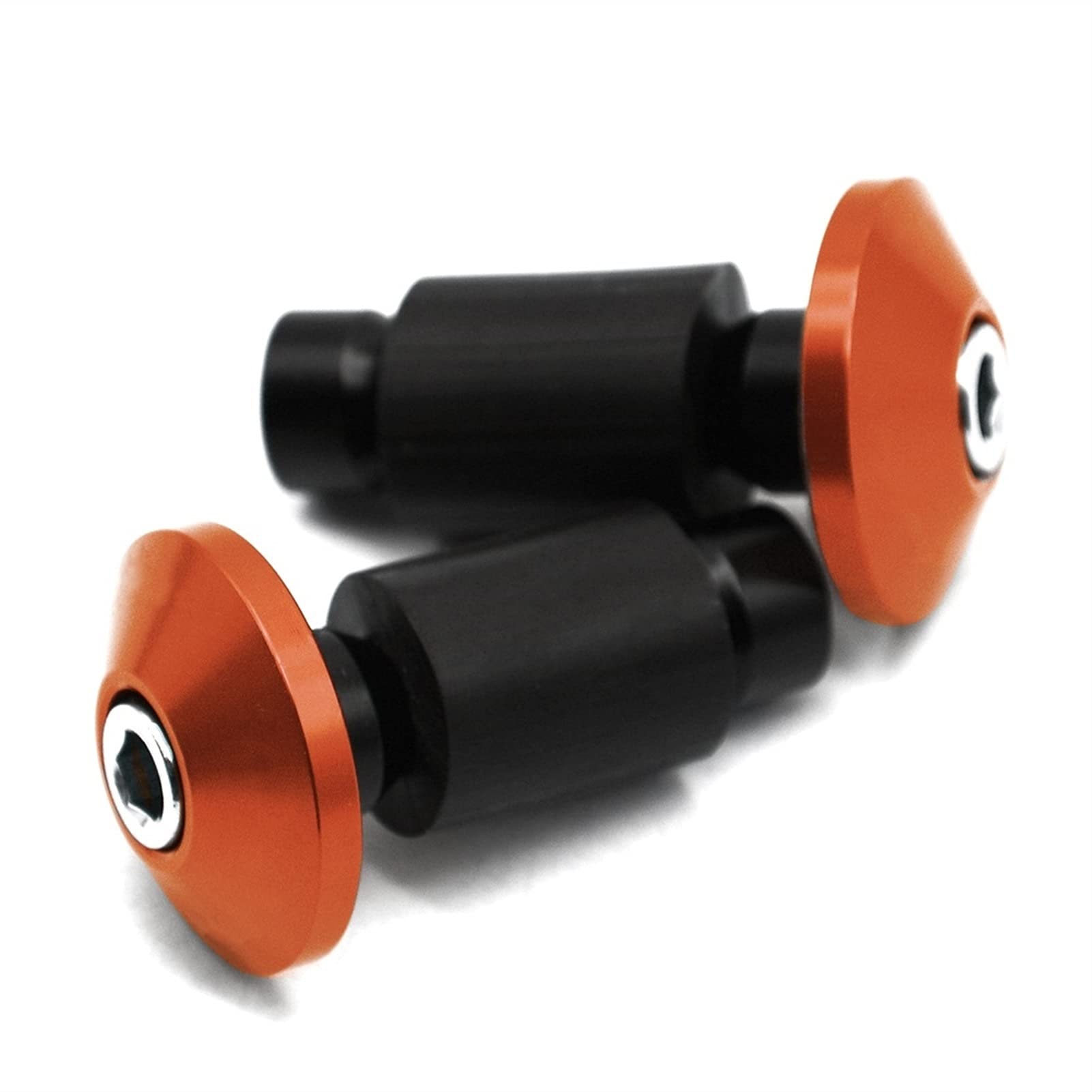 pour H&Onda CR CRF SL XR CRM 80 85 125 150 230 250 400 450 650 1000 R X AR M L Accessoires De Moto 22mm 7/8 "Embouts De Guidon De Moto Extrémités Guidon (Color : Le Noir)
