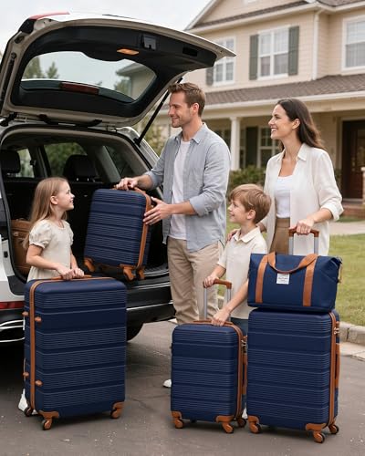 LONG VACATION 6 Piece Luggage Set