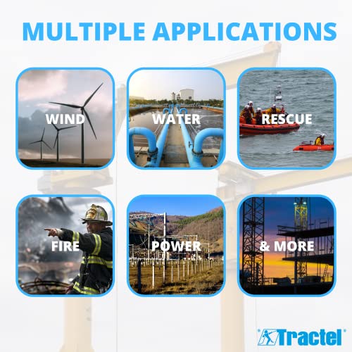 Tractel 00869912430K Griphoist T 508D Wire Rope Hoist With 30' Wire #TOP2