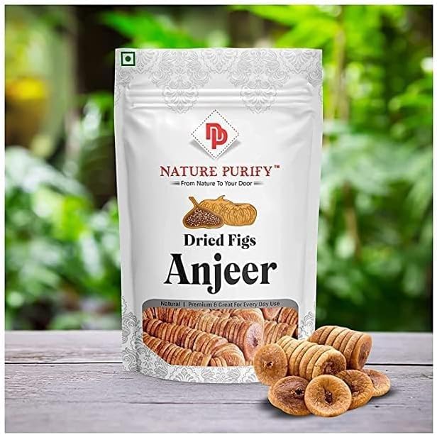 Nature Purify Anjeer Figs Big Size Anjir Dried Figs Zero Added Sugar & Preservatives Dry Fruit (700 Gram)