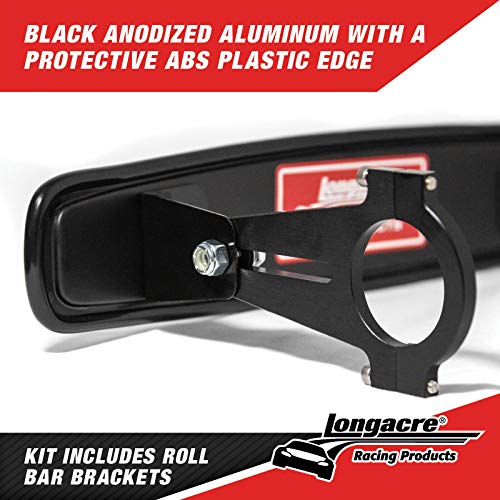 Longacre Wide Angle Panoramic Racing Mirror Kit #TOP19