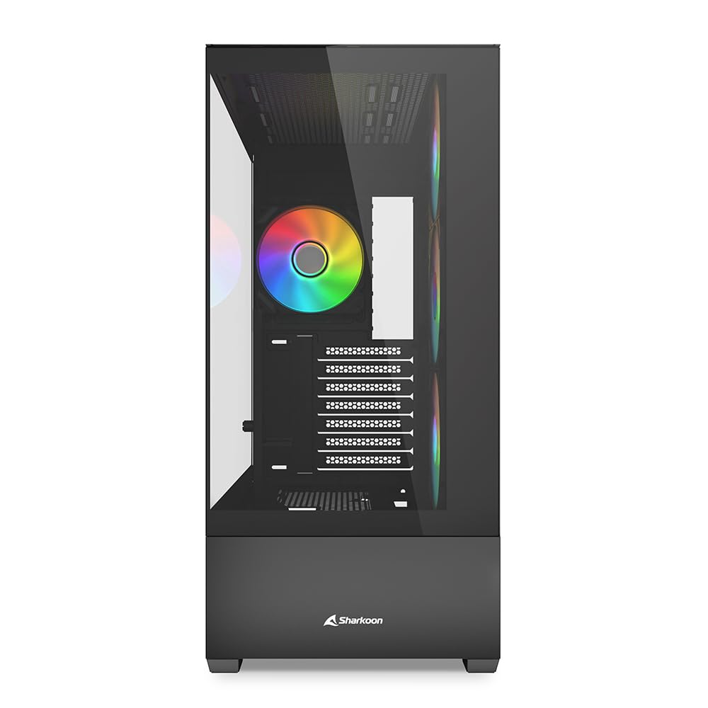 Sharkoon AK6 RGB Nero (AK6 RGB Black ATX [schwarz])