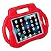 HDE Case for iPad Mini 1 2 3 Kids Shock Proof Steering Wheel Protective Cover with Stand for Apple iPad Mini/Mini 2 / Mini 3 / Retina (Red)