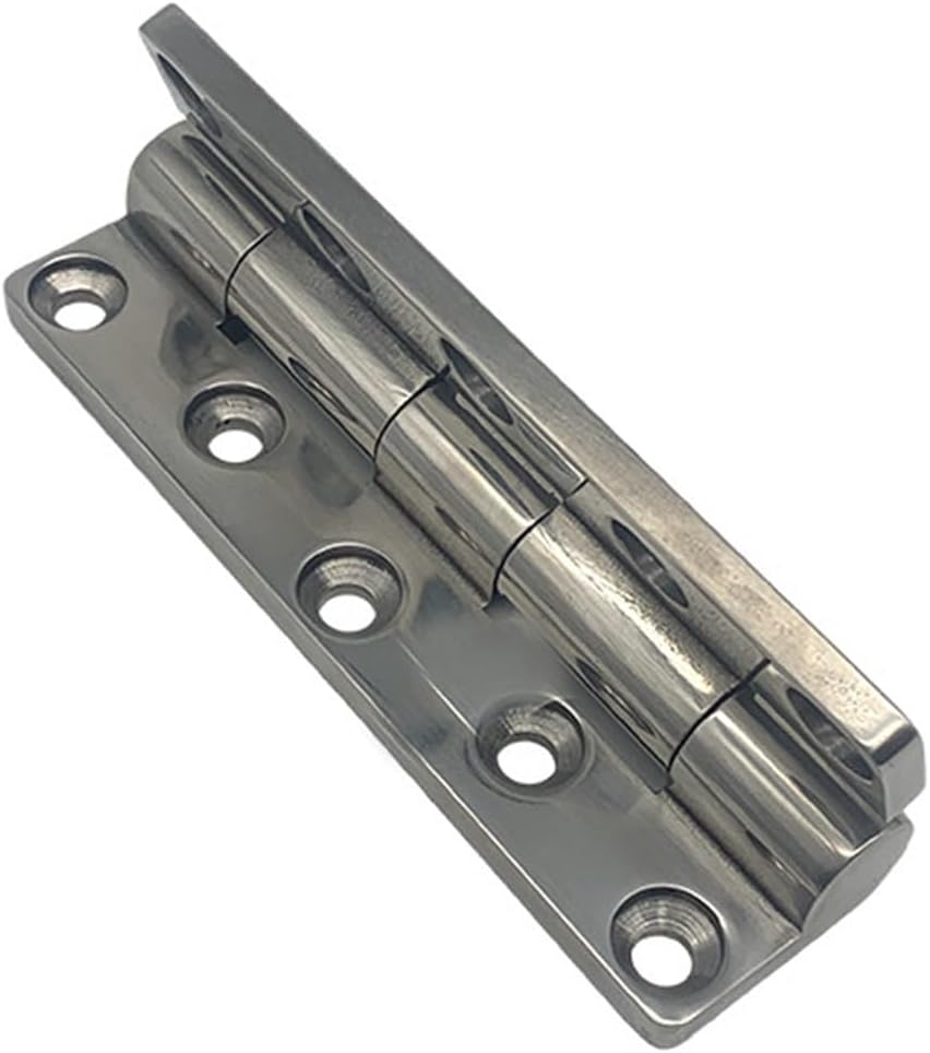 304 Stainless Steel Heavy Duty Large Hinge for Industrial Machinery Engineering Vehicles and Large Trucks 1Pcs