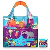 loqi urban thailand reusable shopping bag multicolored