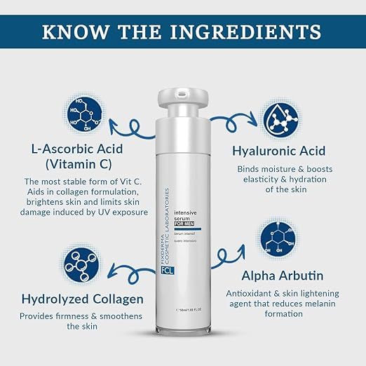 Miniatura 4 de Cosmetic Laboratories - Suero facial intensivo al 2% de alfa arbutina + 2% vitamina C para hombres, suero antienvejecimiento para hiperpigmentación,