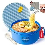 Choix des amateurs de ramen : apprécié par les amateurs de nouilles partout dans le monde, notre bol à ramen passe au micro-ondes est fabriqué à partir de matériaux de qualité alimentaire et est livré avec des baguettes et une cuillère pour une expérience de repas complète. C'est le cadeau parfait pour les amateurs de ramen, les étudiants ou toute personne qui aime les repas confortables à la maison. Votre satisfaction est notre priorité. Si vous n'êtes pas satisfait, nous ferons le bon choix ou rembourserons votre achat. Ce produit est protégé par le numéro de brevet de conception n° 202030701722.6, assurant que son design unique est officiellement reconnu et protégé par la loi.