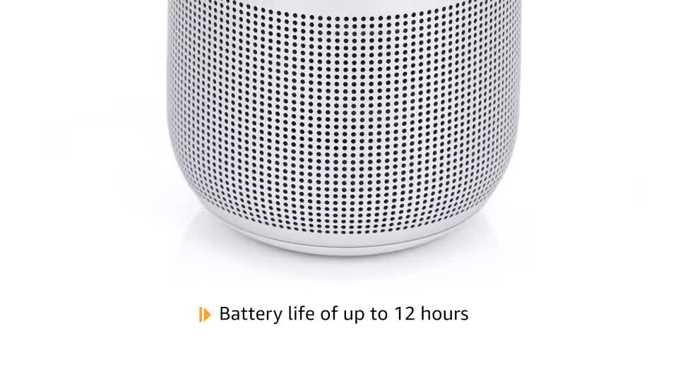 Bose Portable smart speakerホワイト Bose Portable Smart Speaker—With Alexa Voice Control Built in