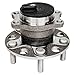 Detroit Axle - 4pc Wheel Bearing Hubs Kit for 2007-2012 Dodge Caliber, 2007-2017 Jeep Compass Patriot, 2 Rear Wheel Bearings and Hub 2 Front Wheel Bearings Replacement