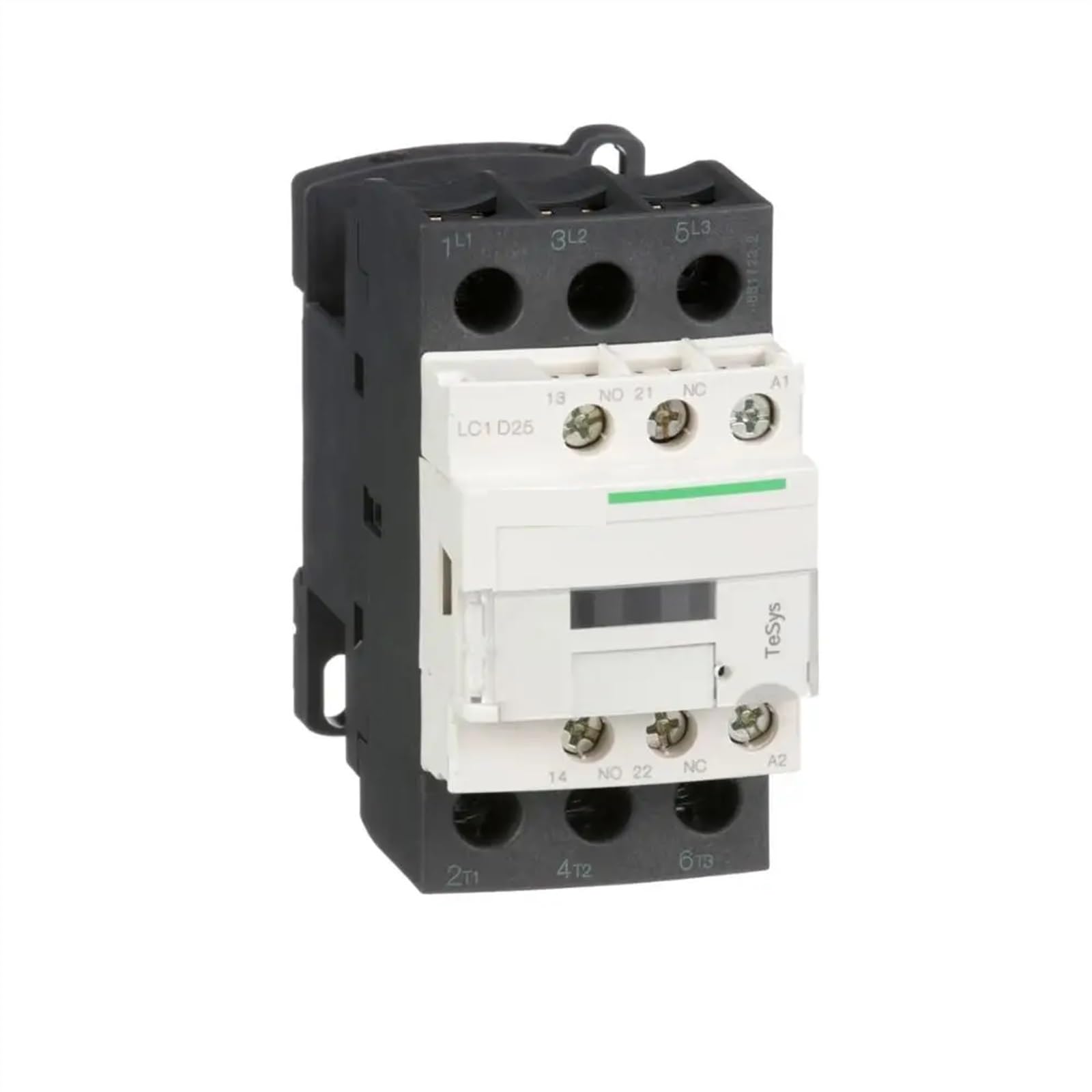 Contacteur tripolaire LC1D25U7 charge 25A à haute tolérance thermique 11 kW
