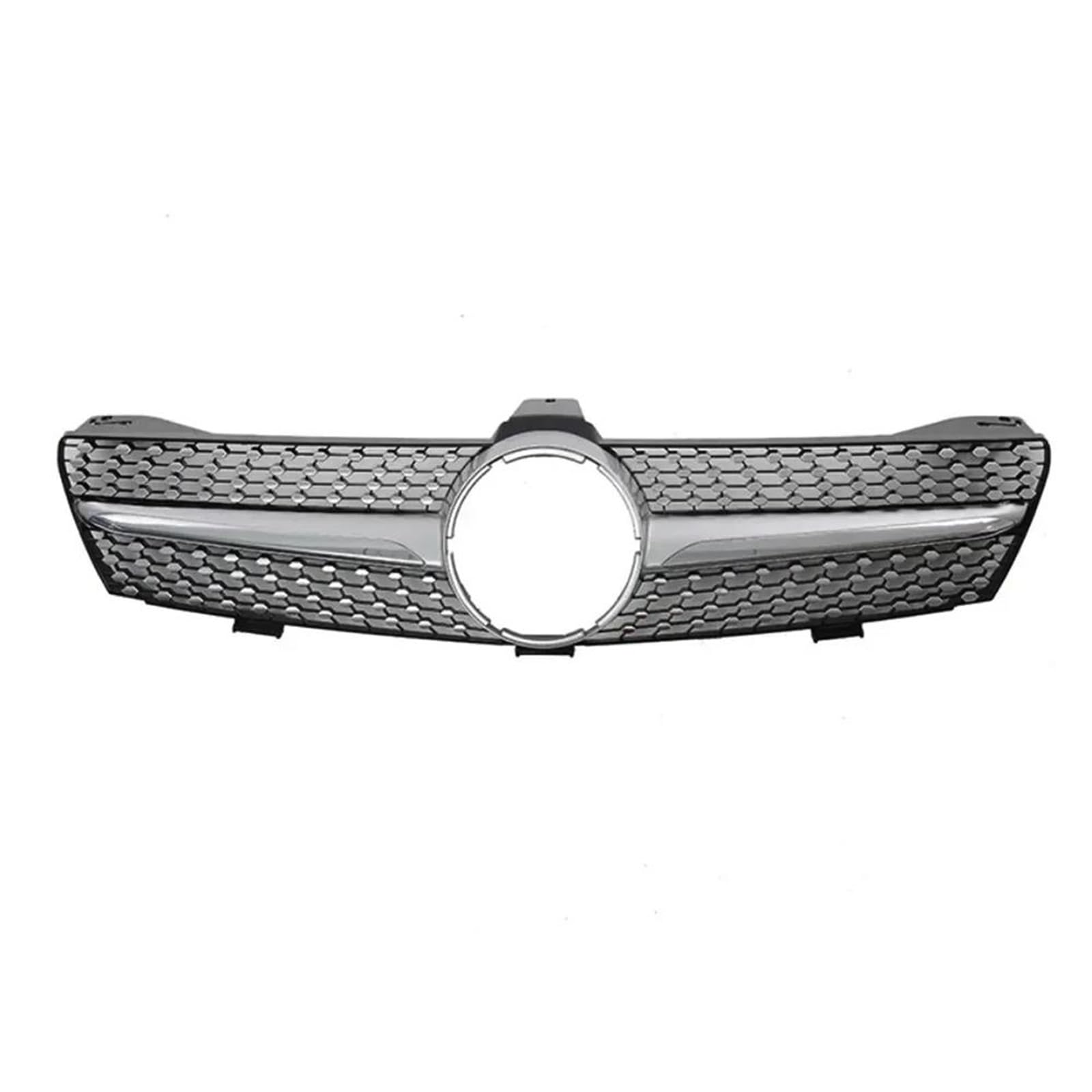 Grille de pare-chocs W219 diamant argent pour remplacer calandre CLS - 4
