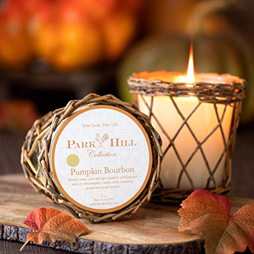 Park Hill Collection Fnp10002 Pumpkin Bourbon Willow Candle, 12 Oz #TOP22