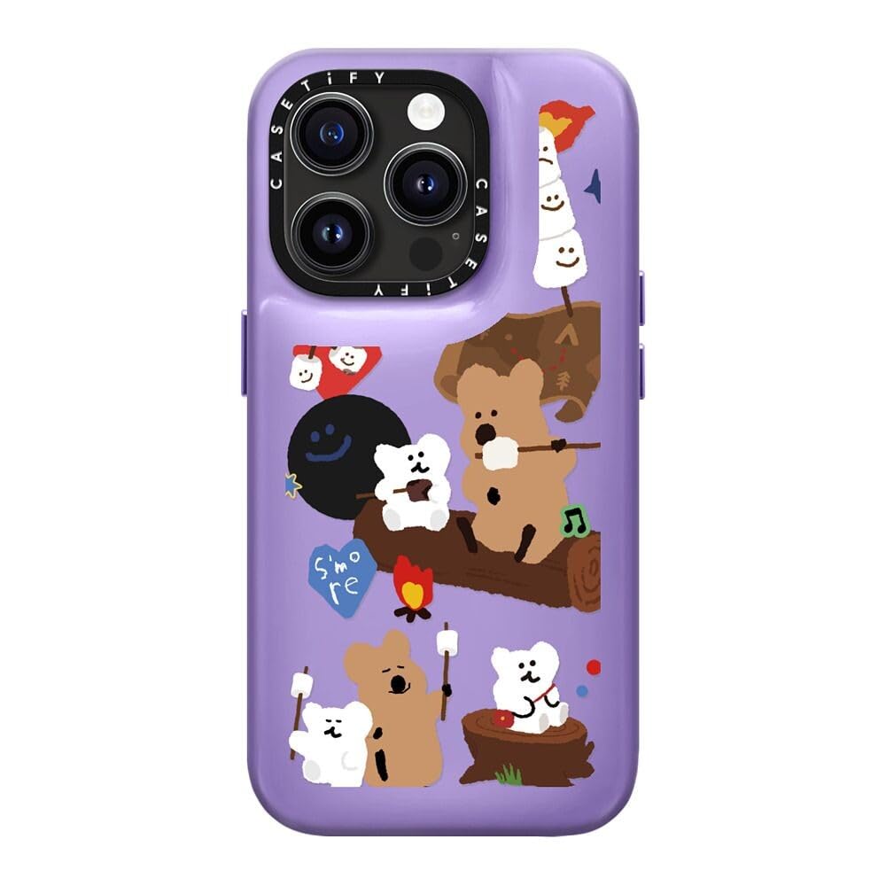 CASETiFY iPhone 15 Pro ケース パープル CASETiFY iPhone 15 Pro ケース パープル