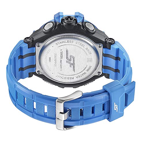 SF Economy Digital Black Round Dial Men's Sport Watch-77075PP05 - Image 4