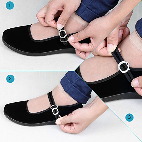 Women's Velvet Mary Jane Shoes Black Cottton Old Beijing Cloth Flats Yoga Exercise Dance Shoes4