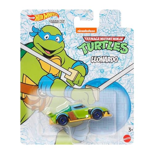Hot Wheels Teenage Mutant Ninja Turtles Leonardo miniatura 1