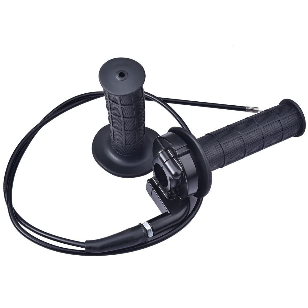 Shangmu is Suitable for ATV Four-Pit Bicycle Off - Road Vehicle Baja Mini Bike Mb165 Mb200 5.5hp 6.5hp Doodlebug Bicycle Throttle Handle and Handle Cable Suitable for 22mm 50CC - 250CC