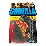 Super7 Reaction Figure Toho Godzilla 2000 (Charging) - 3.75" Toho Godzilla Action Figure - Classic Monster Movie Collectibles and Retro Toys