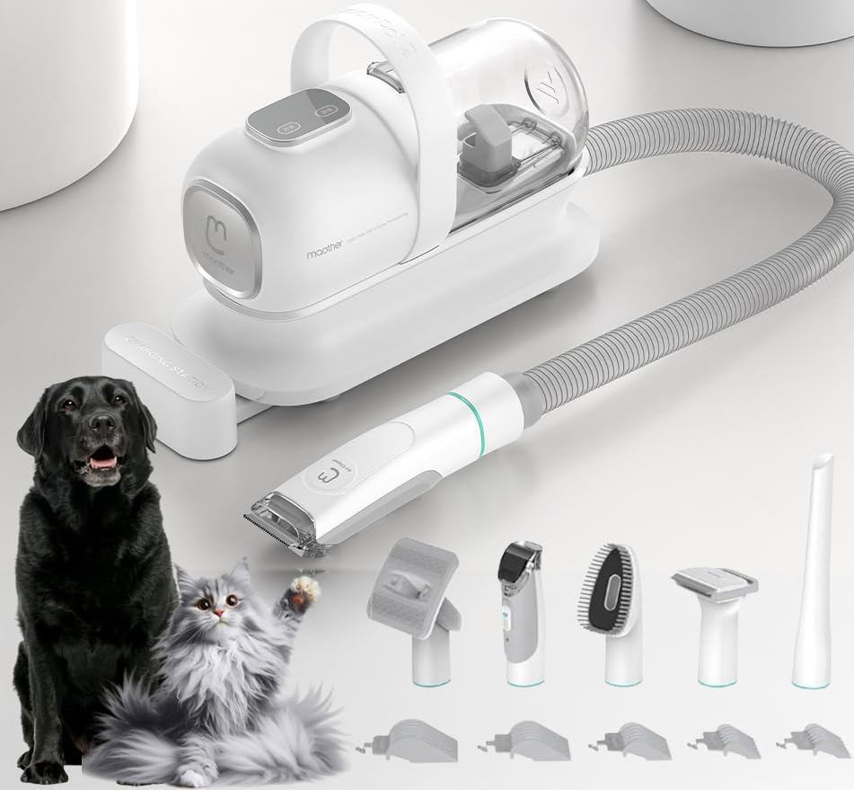 Neabot ペット用 バリカン グルーミングセット クリーナー 5 in 1