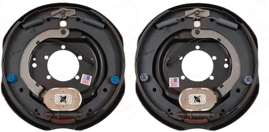 Dexter Axle Electric Brake Kit for 7K Axle 12"x2" 5-Bolt Left-Hand & Right-Hand 023-180-00 & 023-181-00