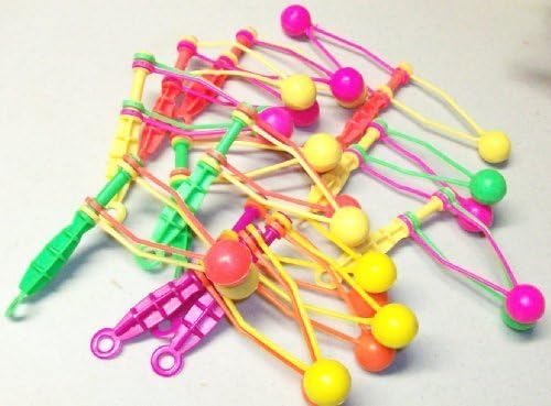 Neon Plastic Clackers, Klakkers, Noise Makers, Party Favors 12 PACK