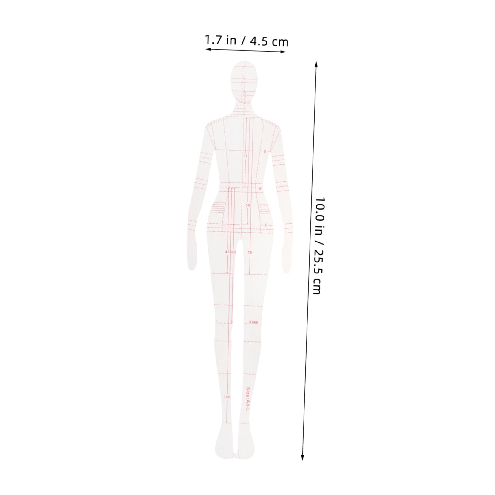 Lurrose 25 Pezzi Patchwork Righello Quilting Righelli Abbigliamento Quilting Modello Righello Modelli Per Cucire Cucito Umanoidi Modelli Abbigliamento Lavorazione Righelli Modelli