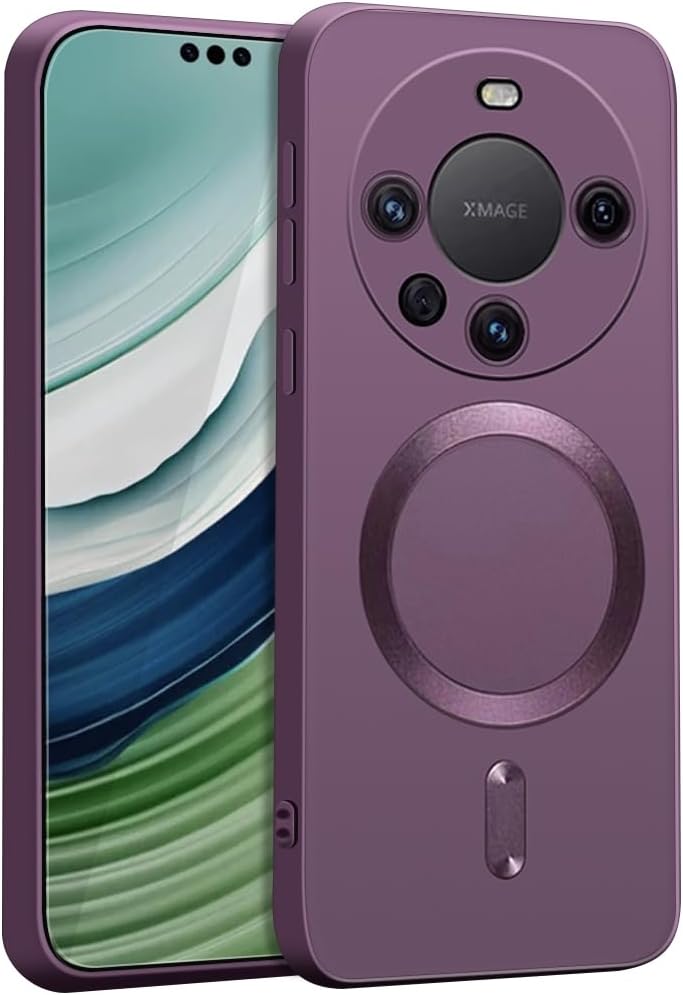 Phone Case for Huawei Mate 60 Pro,Designed for Huawei Mate 60 Pro+ Case with Full Camera Lens Back, [Raised Edges Safeguard Camera & Screen],Purple