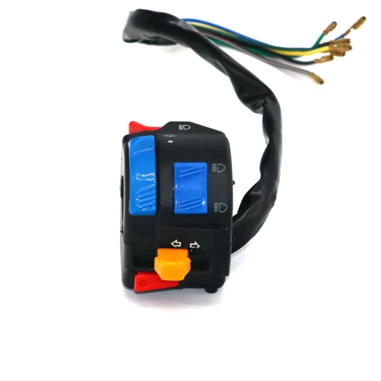 Interruptor Multifunción Universal Para Motocicleta De 22 Mm