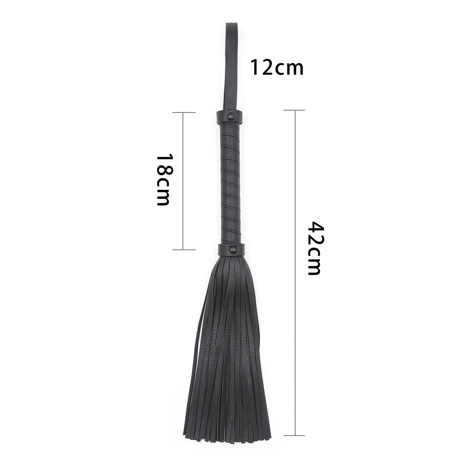 SM Frusta in Pelle Flirt Frusta BDSM Bondage Set Frusta Frusta Sessuale in Pelle PU Sculacciati per Sesso SM Giocattoli Sessuali Sculacciati Sex Toy per Coppie Flogger SM Giochi di Ruolo Nero