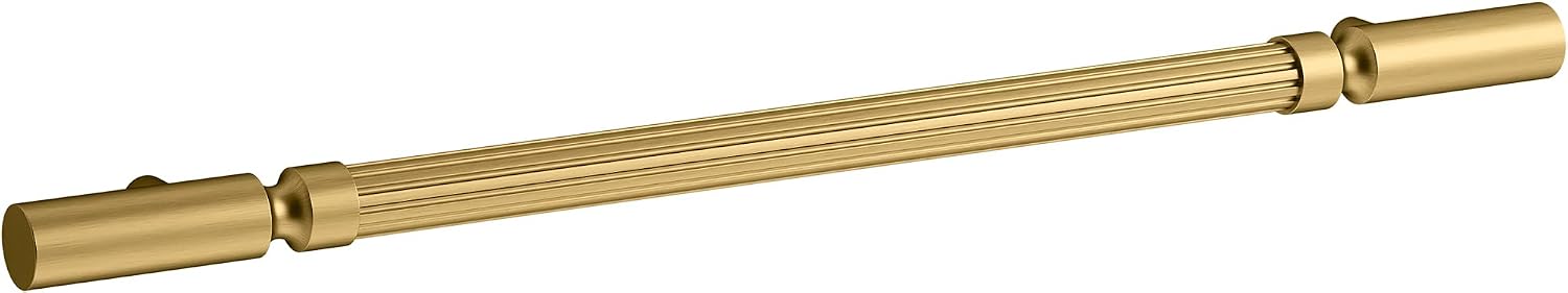 Kohler K33565-2MB Enivo 21" Drawer Pull Vibrant Brushed Moderne Brass
