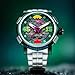 Imagen de Nubeo  Reloj automático de edición limitada para hombre de 50 mm con pulsera de acero inoxidable sólido NB-6110