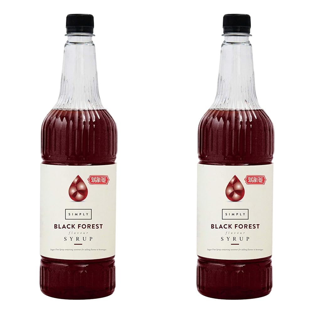 Simply Rhubarb Syrup Vegan & Nut Free Flavoured Syrup For Coffee - View #5